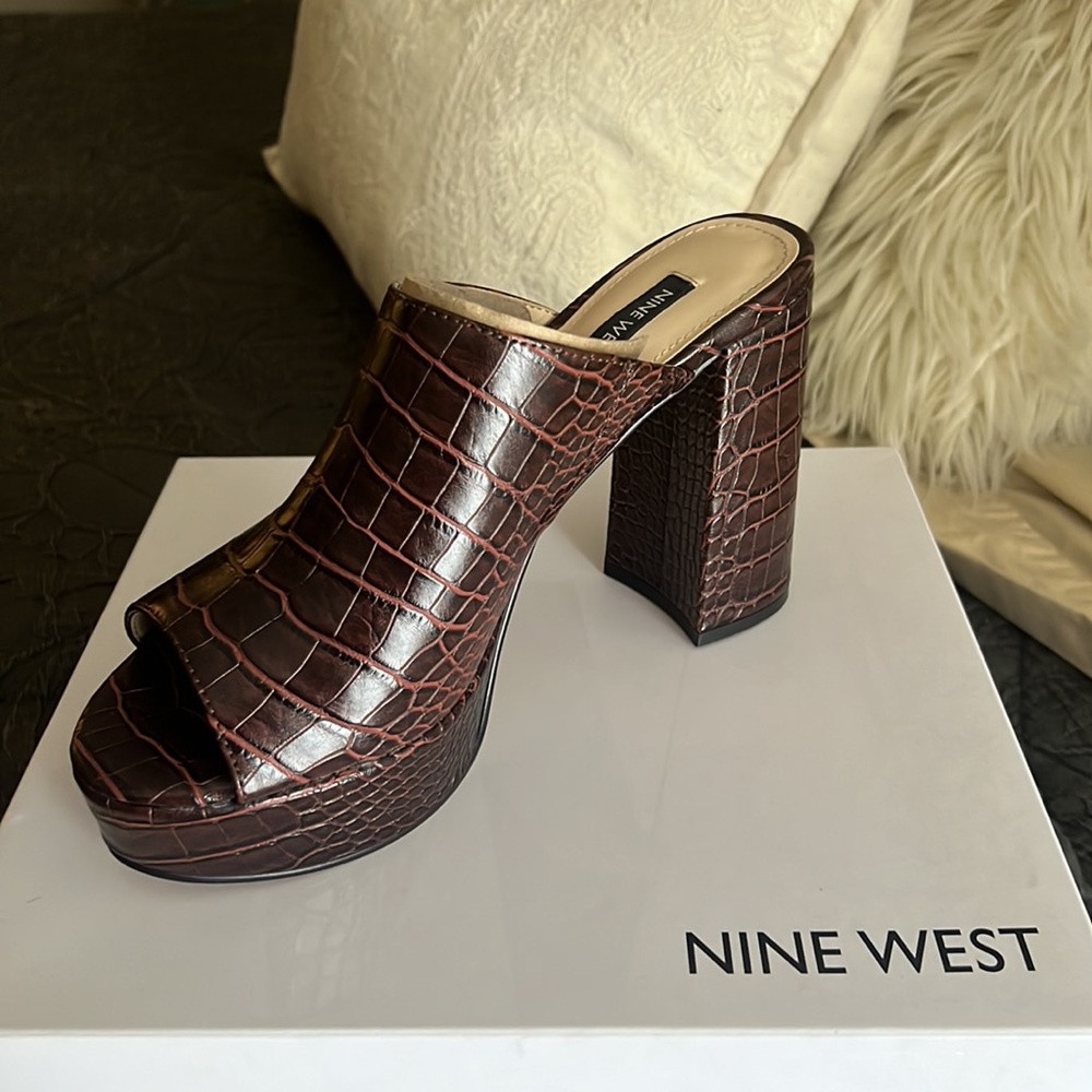 Nine West Chunky Heels